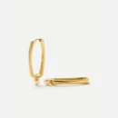 Matrix Pearl Round Earrings